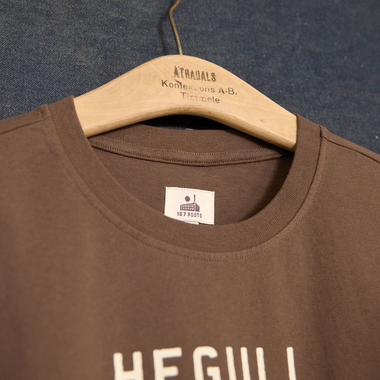 Printed Vintage Tee Brown